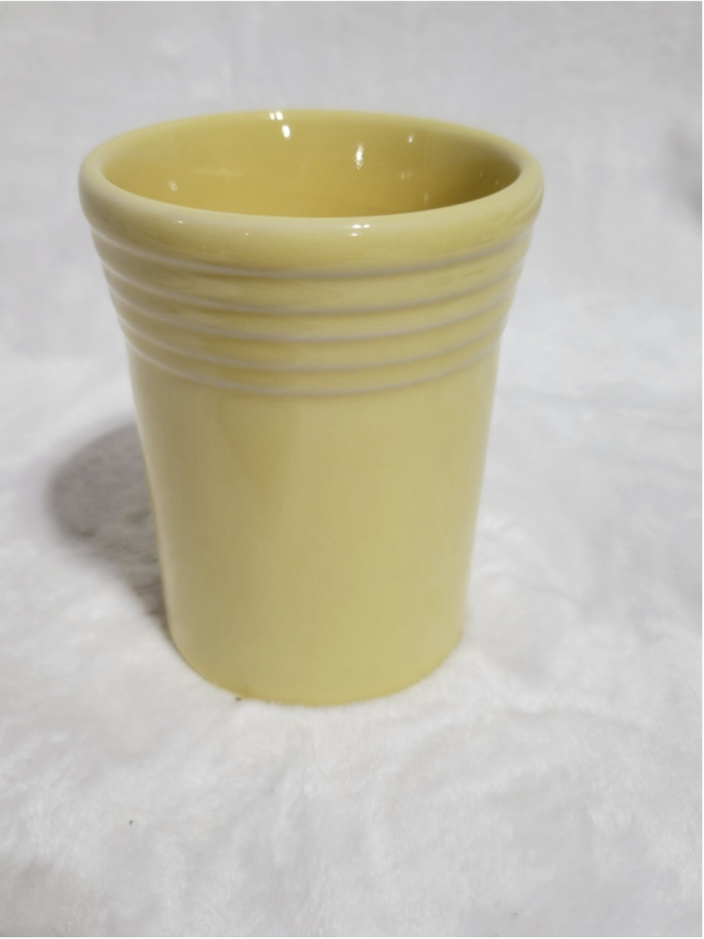 Fiesta Ware Yellow Juice Tumbler Cup Homer Laughlin USA Retired